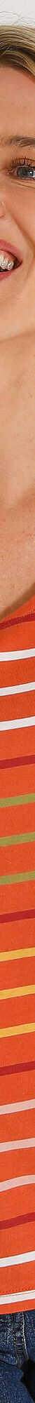 Débardeur larges bretelles rayé (orange / multicolore) Débardeur larges bretelles rayé (orange / multicolore)